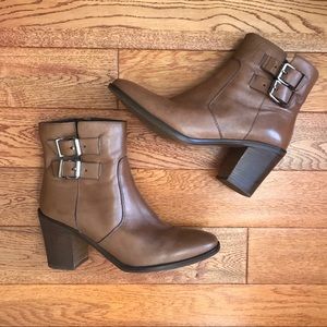 J. Crew Dean Leather Boots Brown Size 8.5